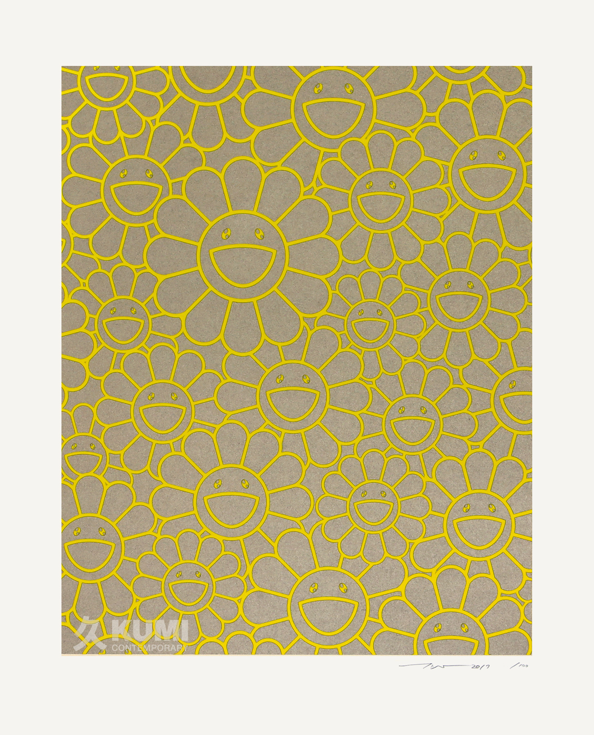 Takashi Murakami Flower Seasons - Set of 5 Print | Kumi Contemporary
