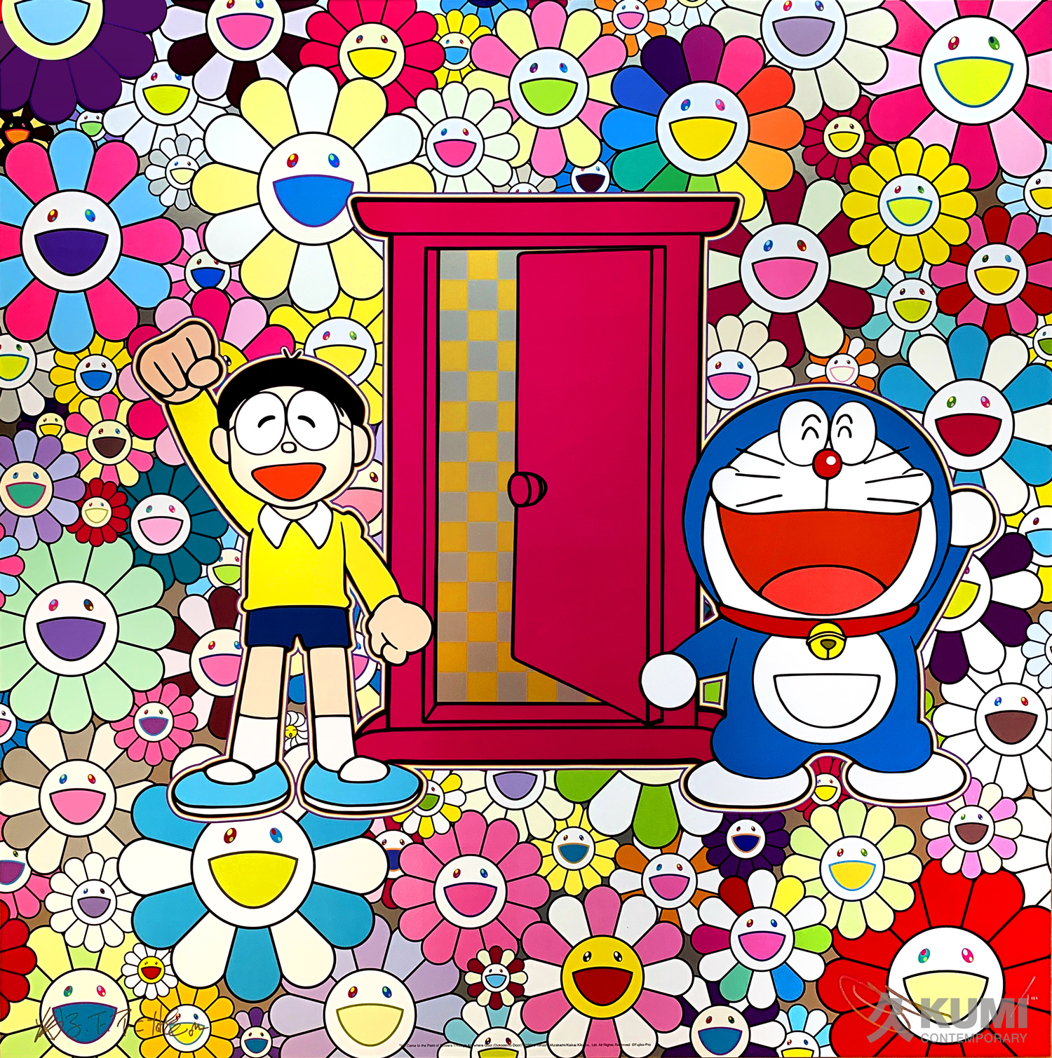 takashi murakami on X: We are taking a snapshot of Murakami.Flower holders  today for Flower Go Walk. Have you registered your delivery address? Please  double check. URL::  / X